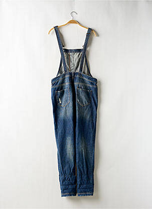 Kombinezonas centrinė iškirptė plonos dirželiai mėlyna DENIM LIFE moteris