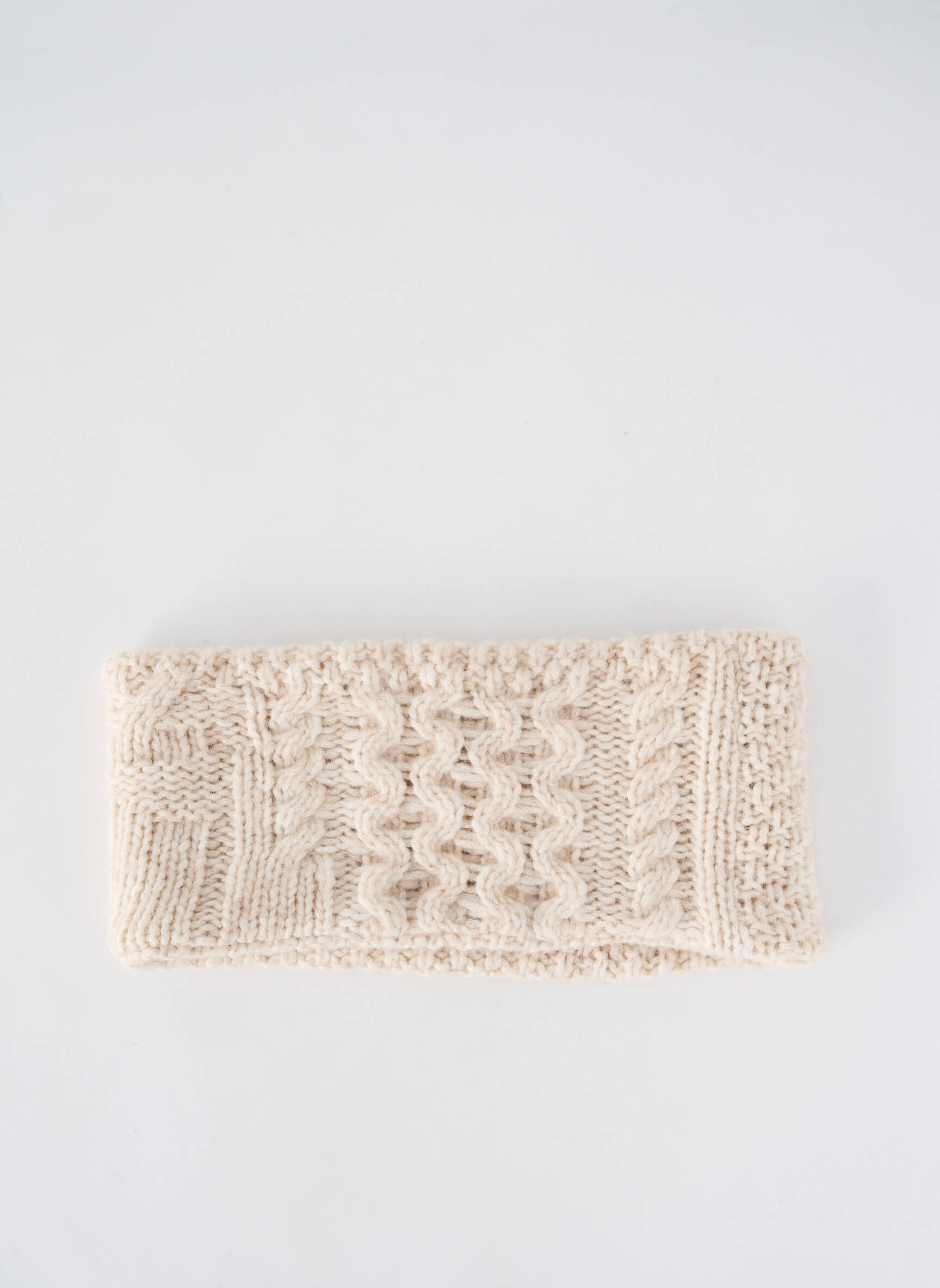Apykaklė / kaklo juosta sustiprintos siūlės bežinis TRICOT CHIC moteris