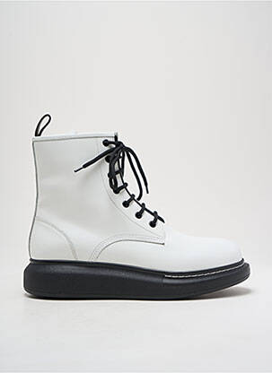 Batai/botai lygus medžiaga kulnas nuo 4 iki 6 cm baltas ALEXANDER MCQUEEN moteris