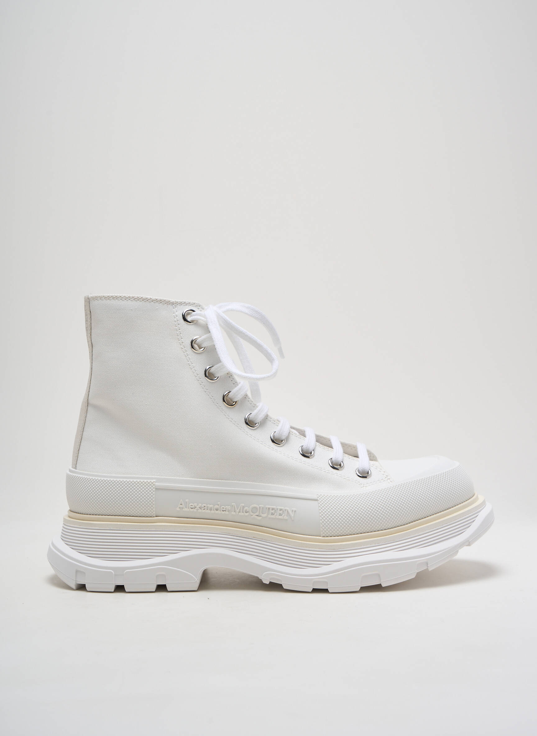 Bėgimo bateliai apvalus mygtukas kulnas nuo 4 iki 6 cm baltas ALEXANDER MCQUEEN moteris