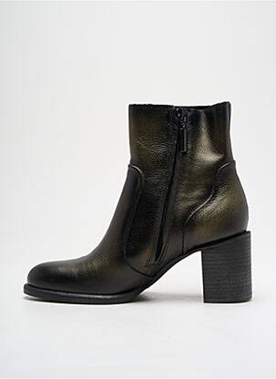 Batai/botai lygus audinys kulnas nuo 4 iki 6 cm žalias METAL JEAN'S moteris