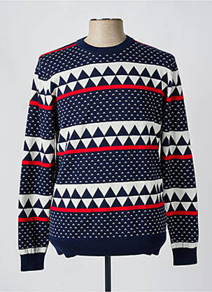 Megztinis tamprumas ilgos rankovės mėlyna SCOTCH & SODA vyras