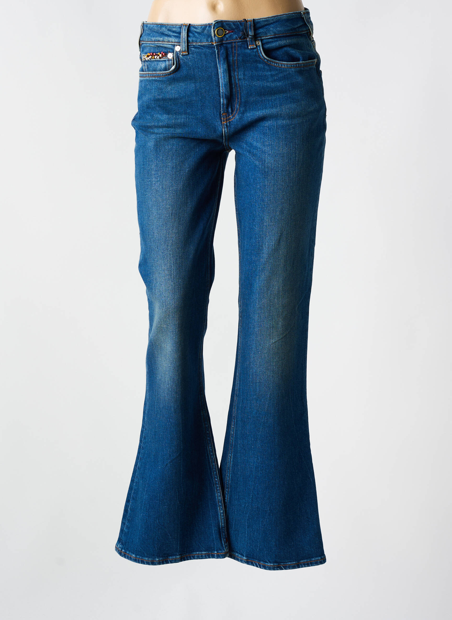 Bootcut džinsai normala dydis normala dydis mėlyna SCOTCH & SODA moteris