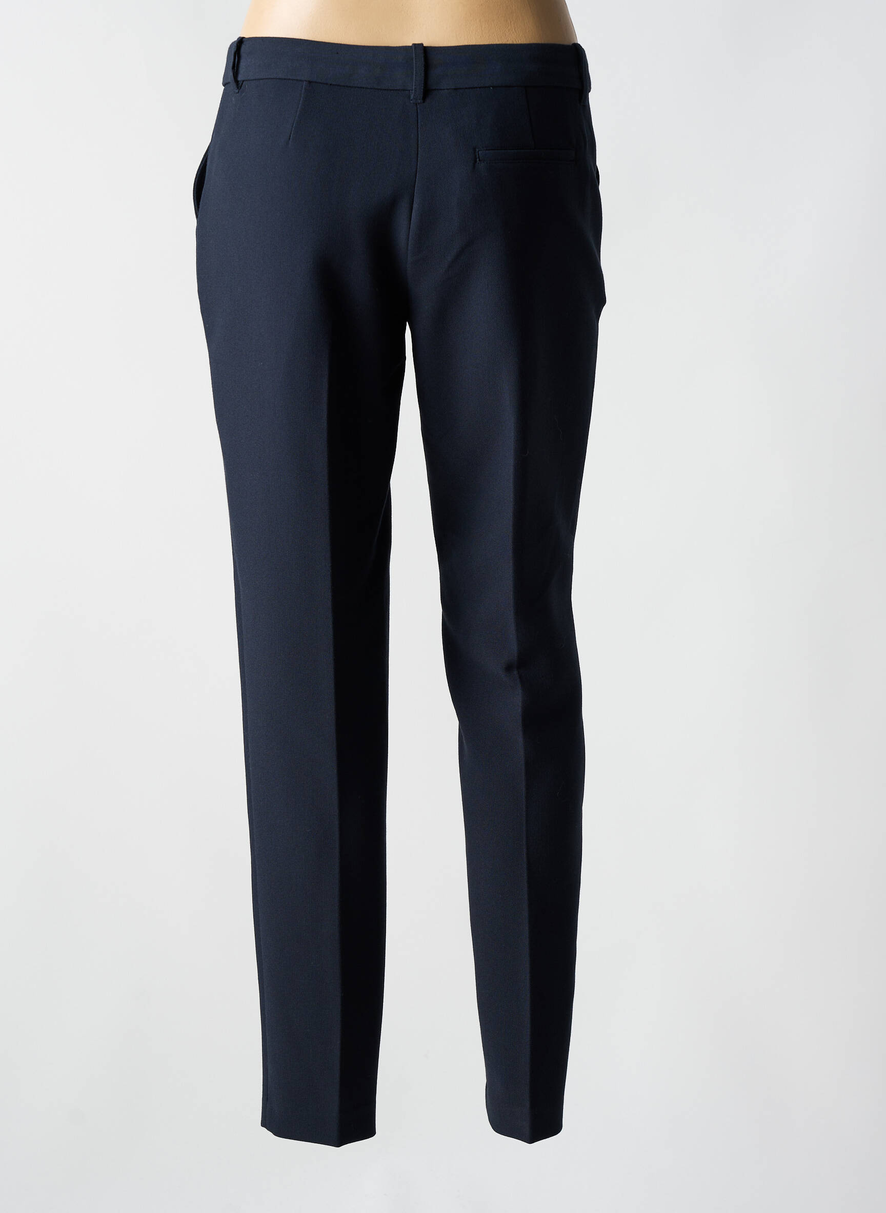 Chino kelnė uždarymas su užtrauktuku po mygtuku uždengimu normala dydis mėlyna EMPORIO ARMANI moteris