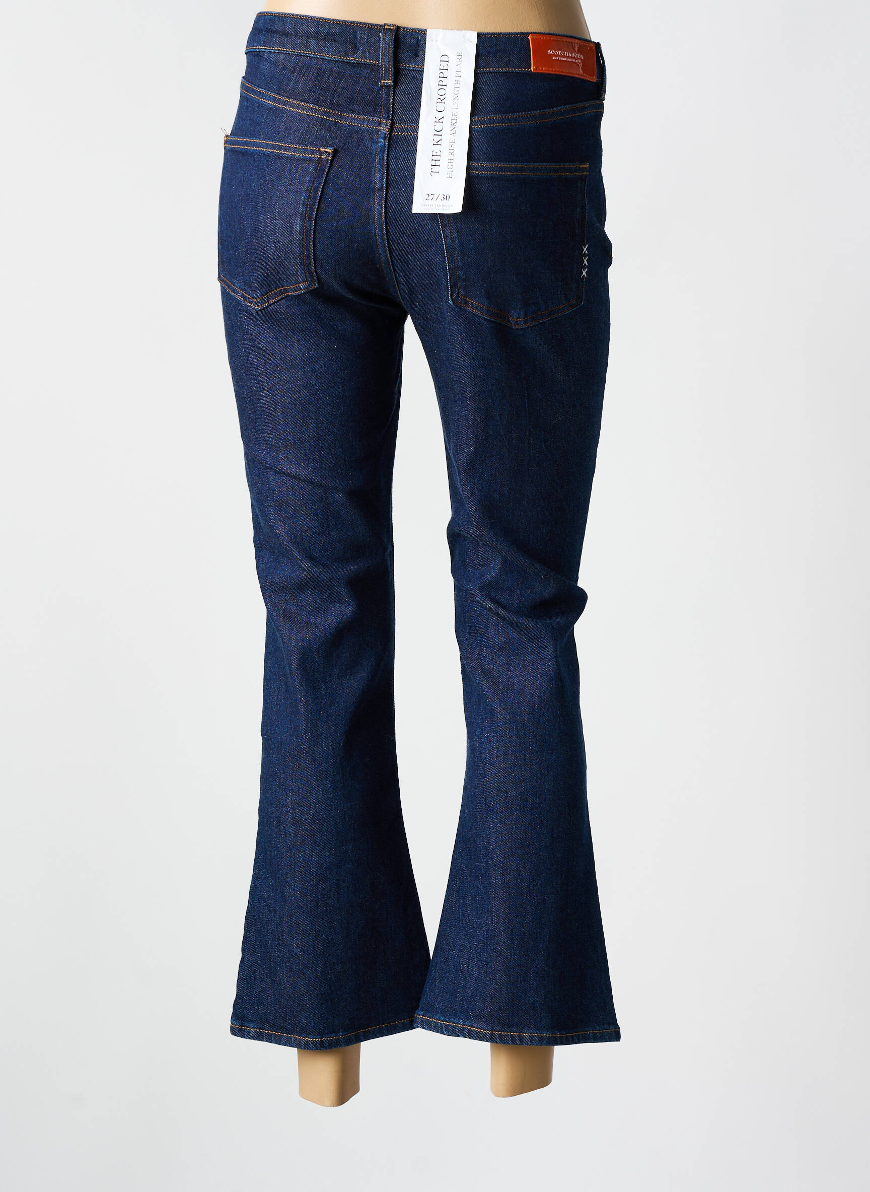 Bootcut džinsai aukšta talija aukšta talija mėlyna SCOTCH & SODA moteris
