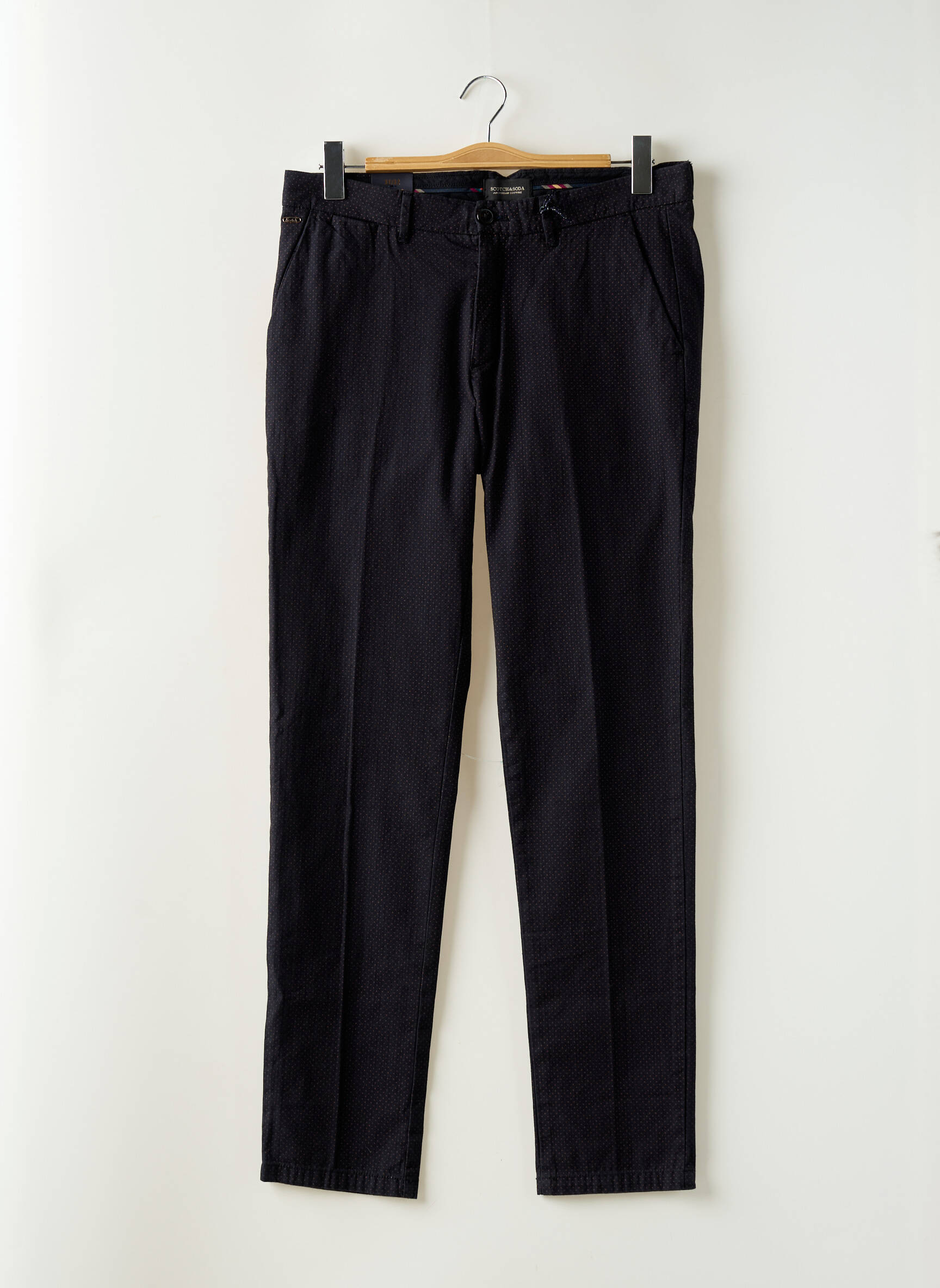 Chino kelnė tamprumas normala dydis juodas SCOTCH & SODA vyras