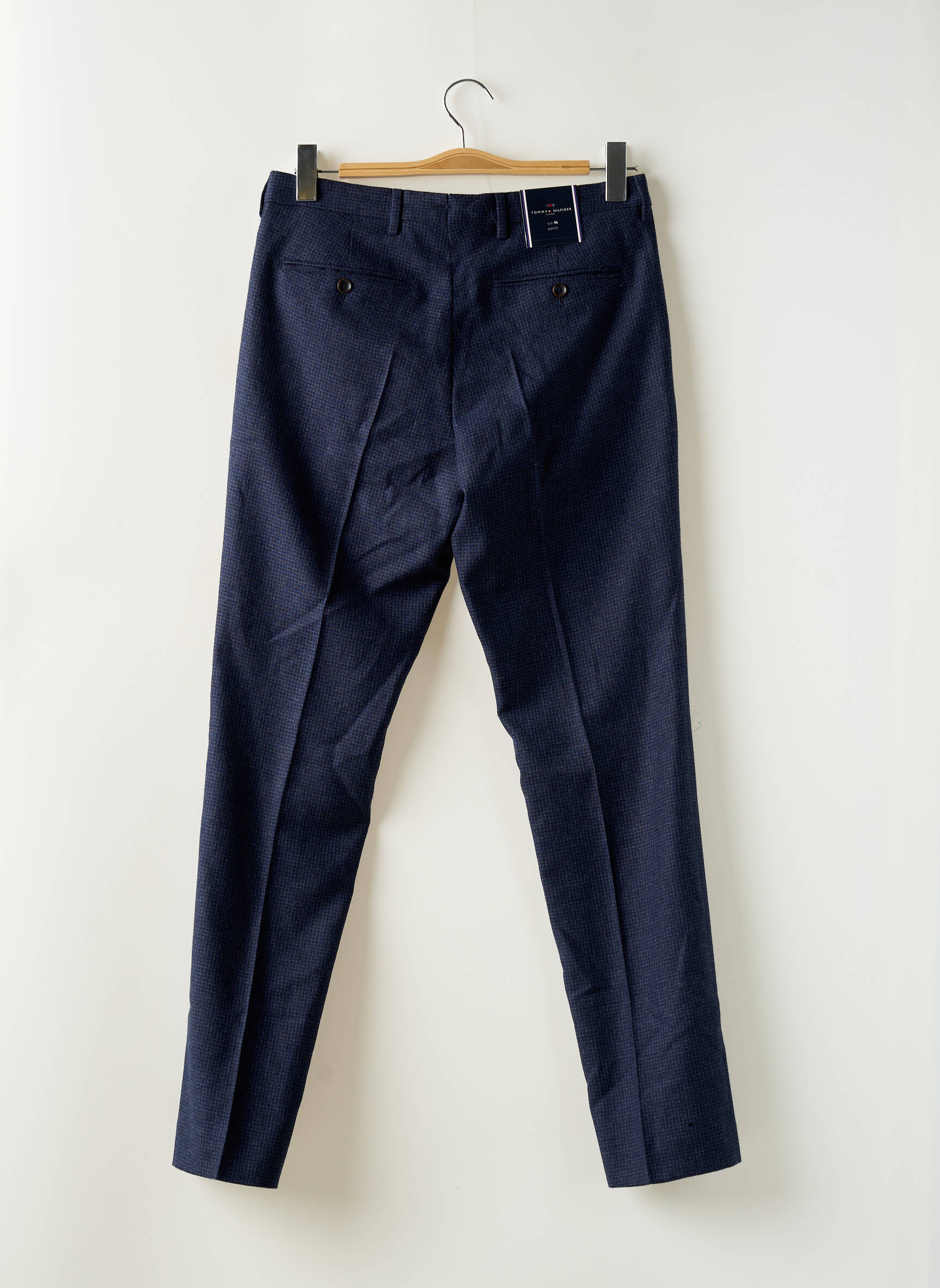 Chino kelnė chinamas audinys normala dydis mėlyna TOMMY HILFIGER vyras