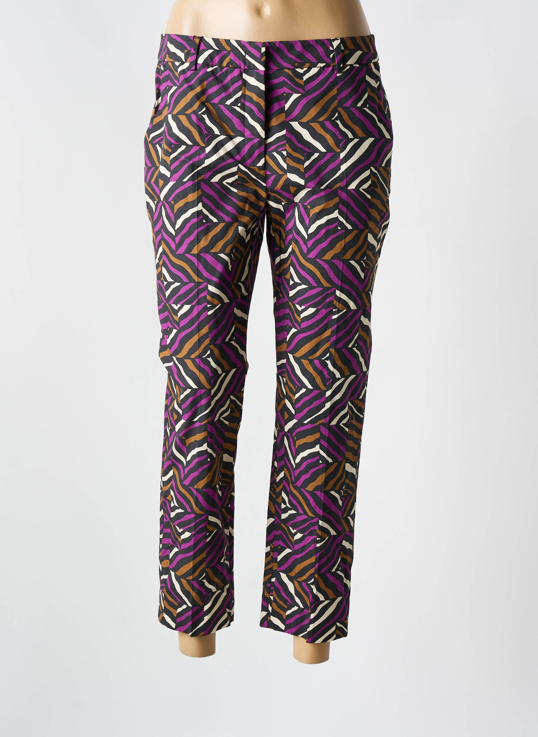 7/8 kelnės pincetų dydis normala dydis violetinis WEEKEND MAXMARA moteris