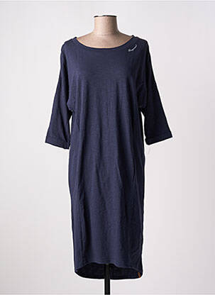 Pusilgių suknelė 3/4 rankovės 3/4 rankovės mėlyna RAGWEAR moteris