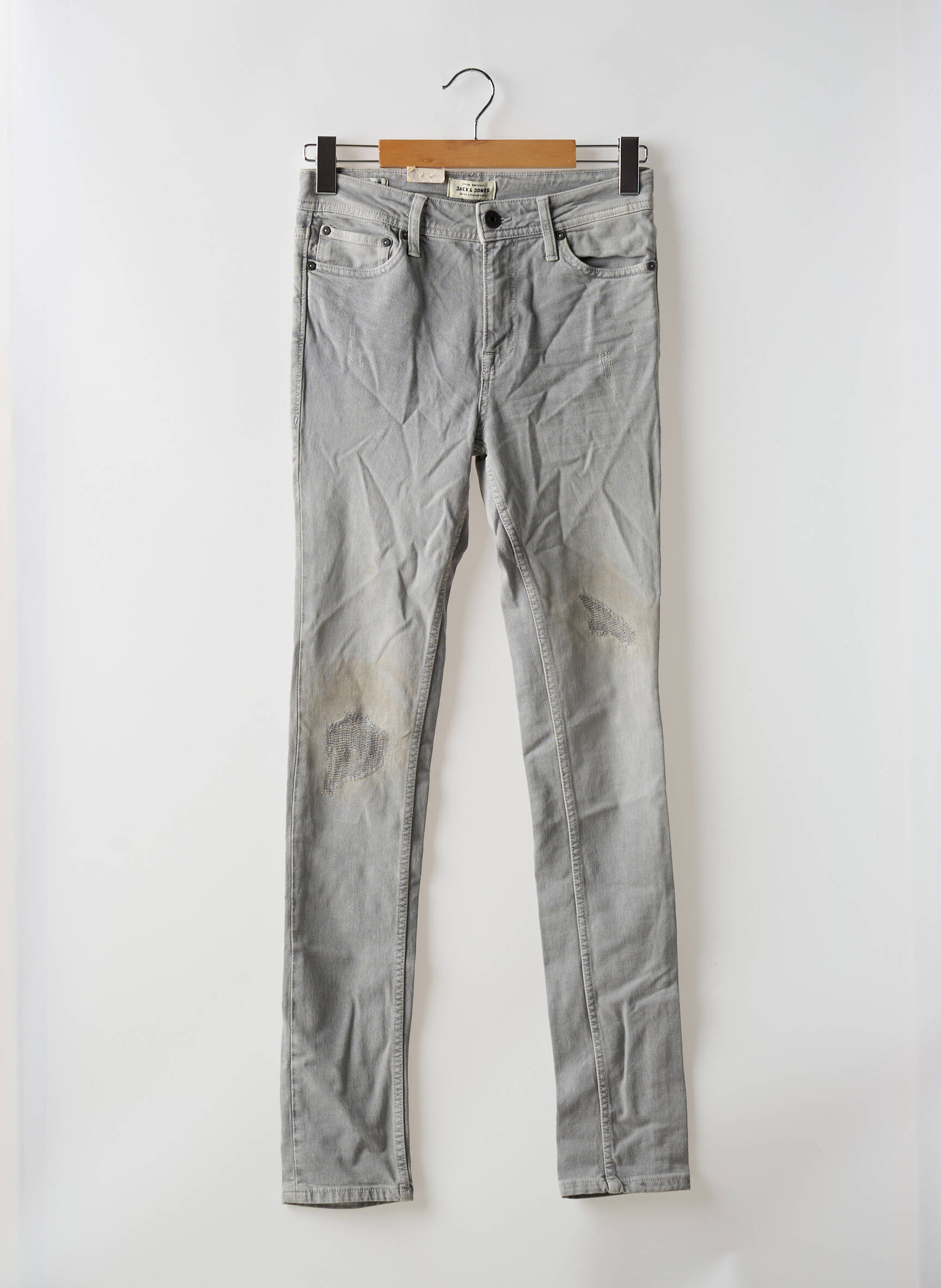 Lieknos džinsai tamprumas normala dydis pilka JACK & JONES vyras