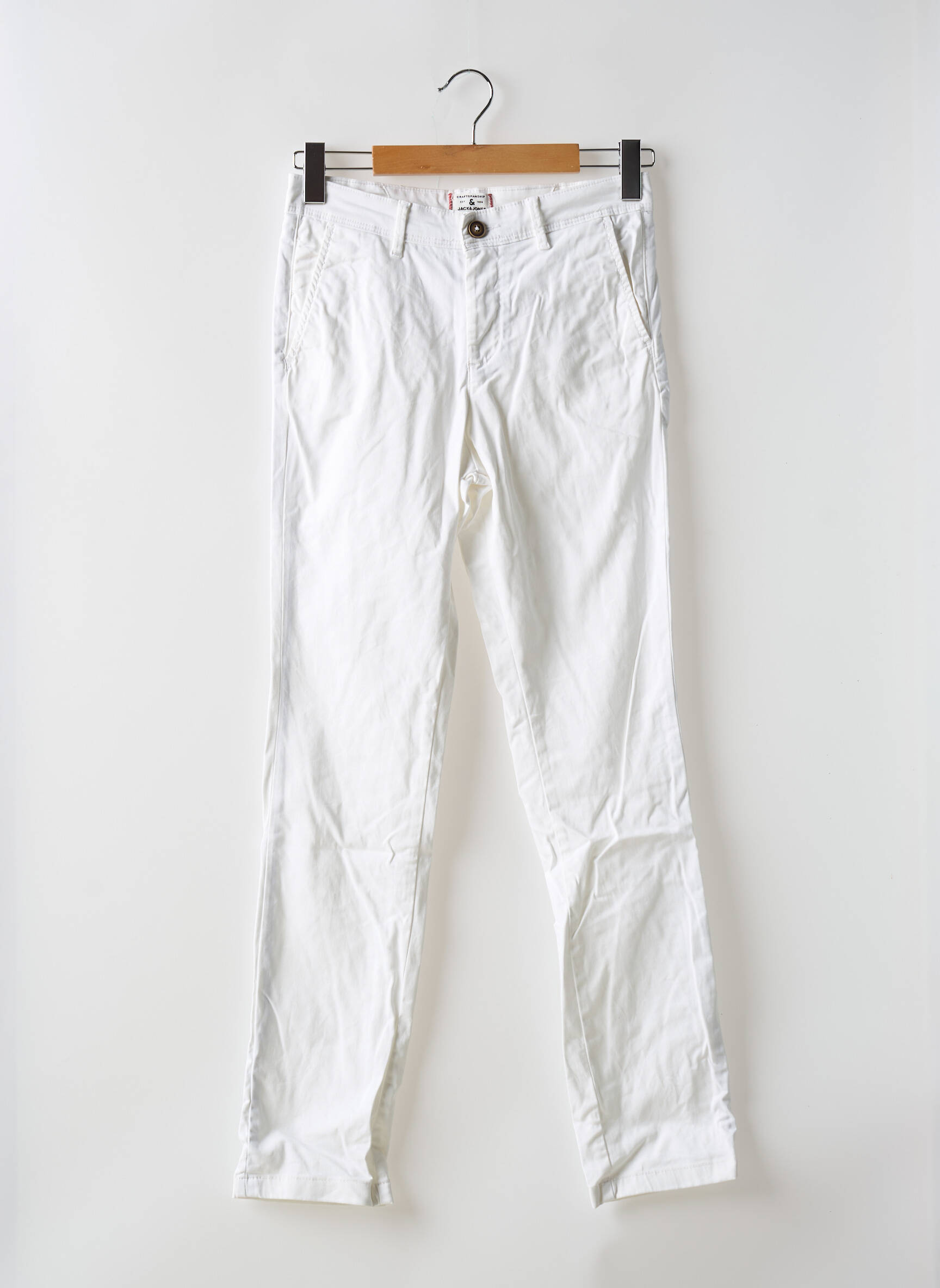 Chino kelnė tamprumas normala dydis baltas JACK & JONES vyras