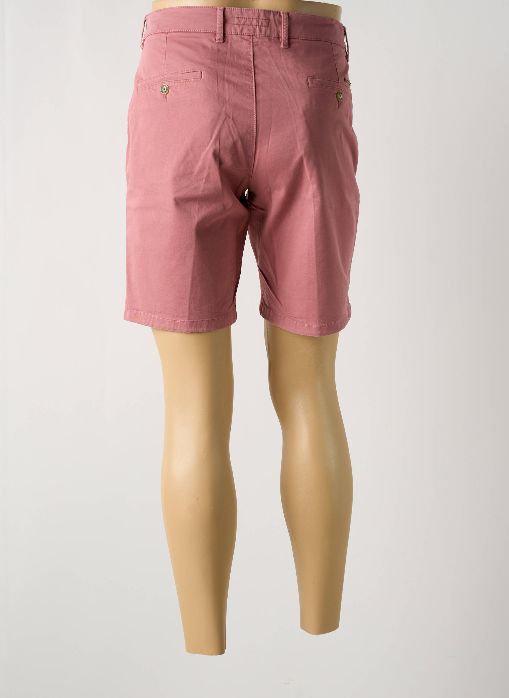 Bermudas tiesi kirpimas rožinė LCDN vyras