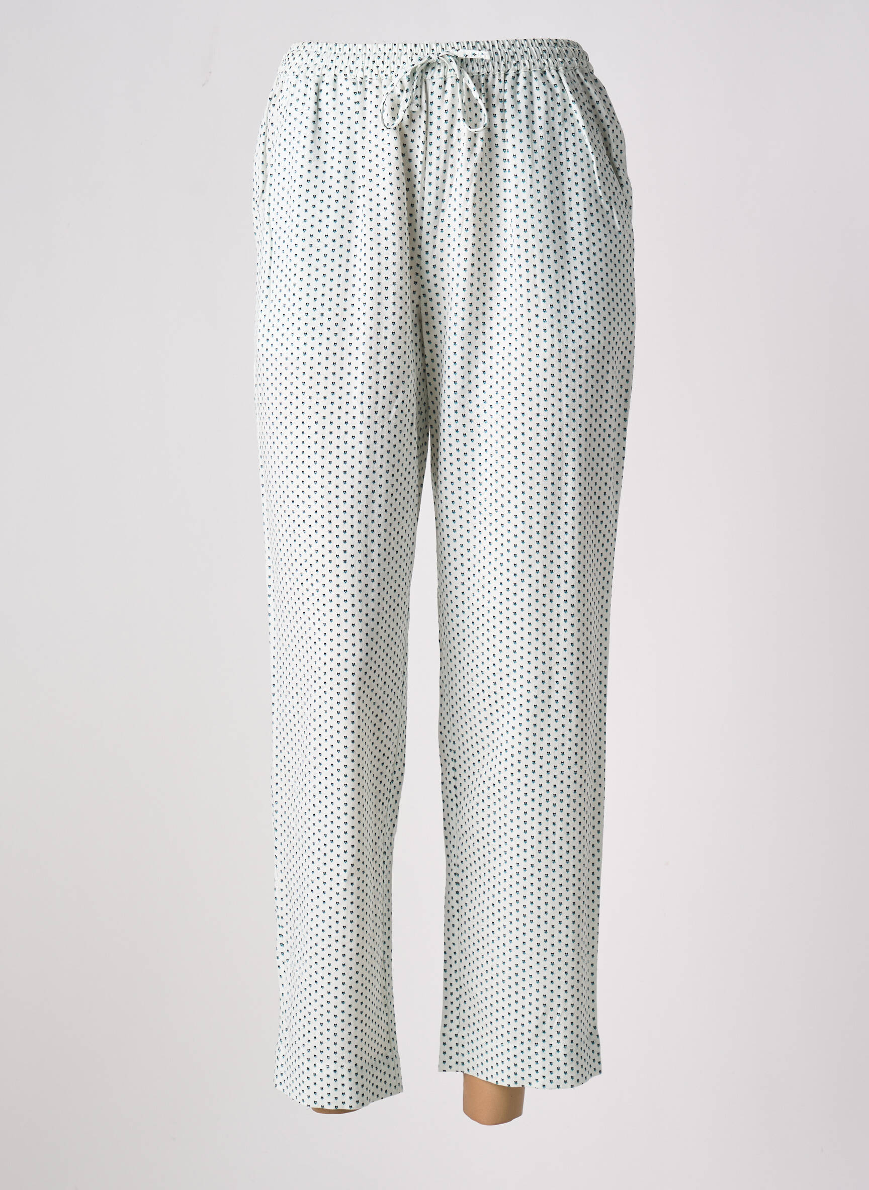7/8 kelnės elastinė dydis baltas AMERICAN VINTAGE moteris