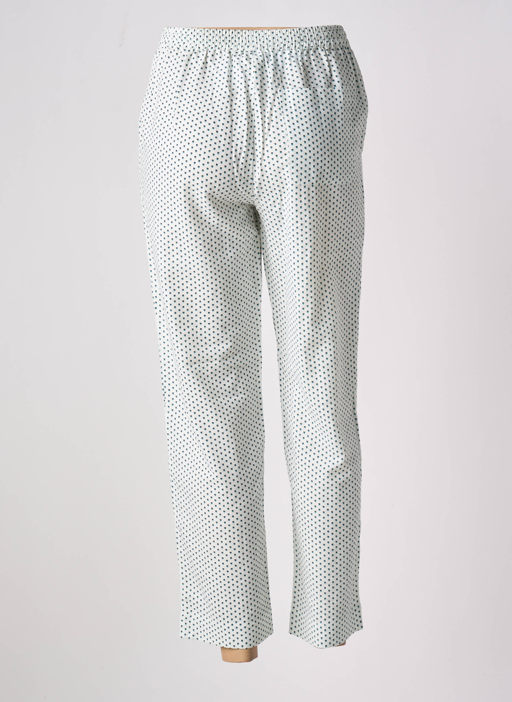 7/8 kelnės elastinė dydis baltas AMERICAN VINTAGE moteris