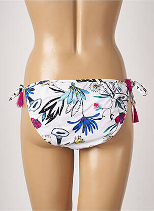 Maudymosi kelnaitės gėlių raštas bikini baltas SEAFOLLY moteris