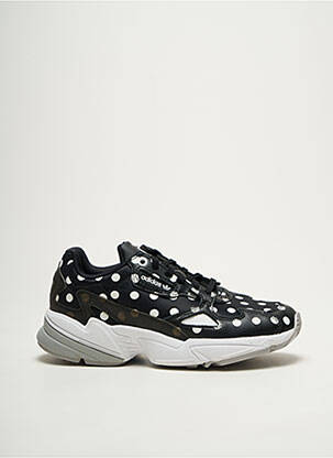 Bėgimo bateliai lygus medžiaga kulnas nuo 4 iki 6 cm juodas ADIDAS moteris