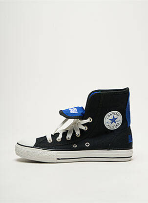 Bėgimo bateliai šnervių uždarymas apvalus mygtukas juodas CONVERSE berniukas