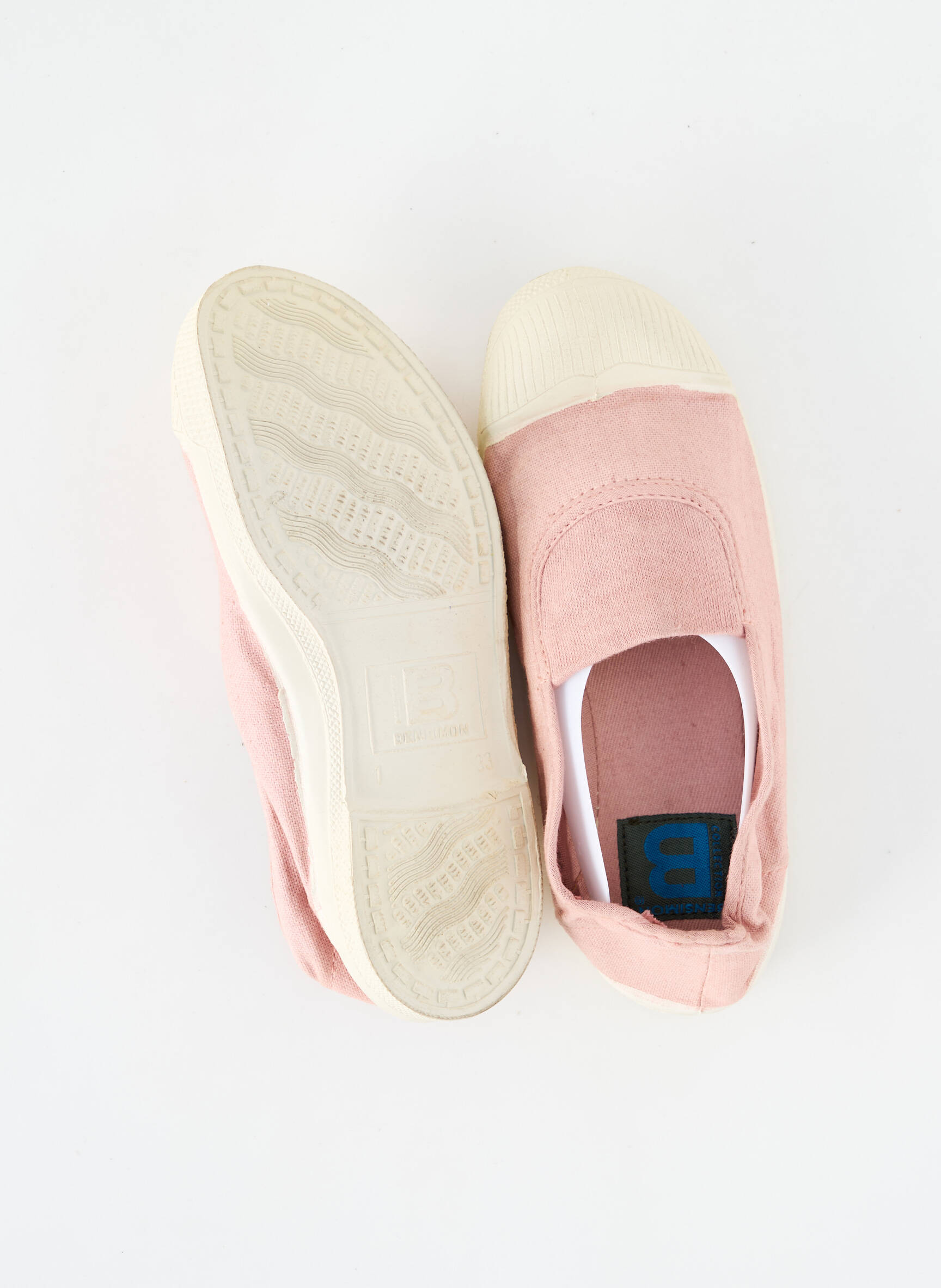 Slip-on batai apvalus mygtukas apvalus mygtukas rožinė BENSIMON mergina