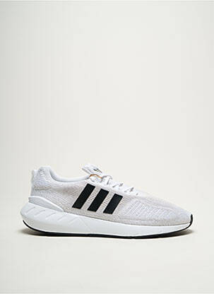 Bėgimo bateliai apvalus mygtukas apvalus mygtukas baltas ADIDAS vyras