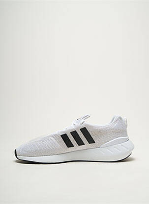 Bėgimo bateliai apvalus mygtukas apvalus mygtukas baltas ADIDAS vyras