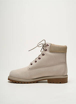 Batai/botai satino audinys plokščias kulnas iki 3 cm pilka TIMBERLAND moteris