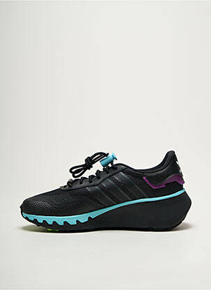 Bėgimo bateliai satino audinys kulnas nuo 4 iki 6 cm juodas ADIDAS moteris