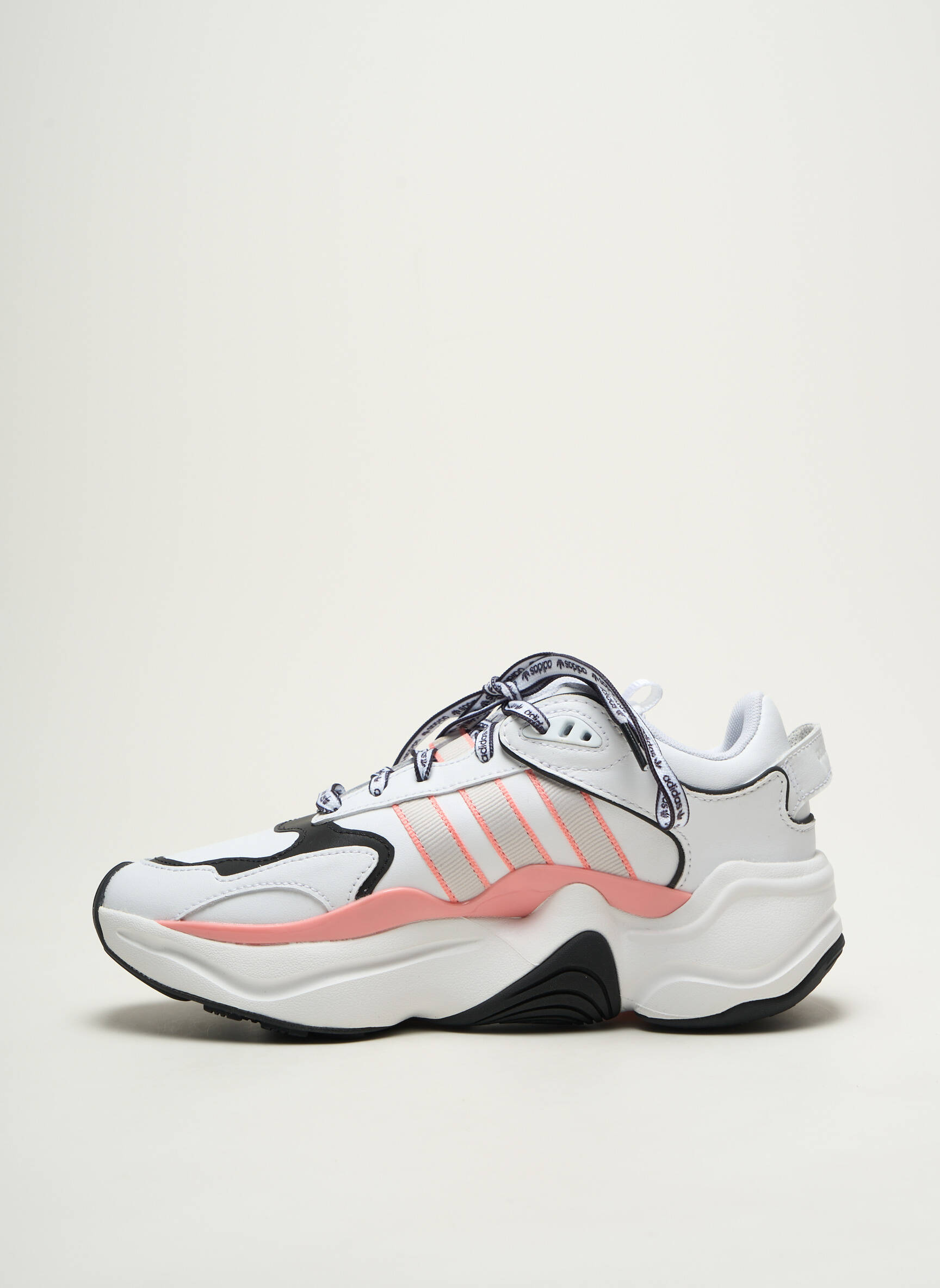 Bėgimo bateliai lygus medžiaga kulnas nuo 4 iki 6 cm rožinė ADIDAS moteris
