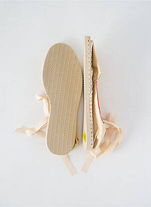 Espadrilės šnervių uždarymas plokščias kulnas iki 3 cm bežinis HAVAIANAS moteris