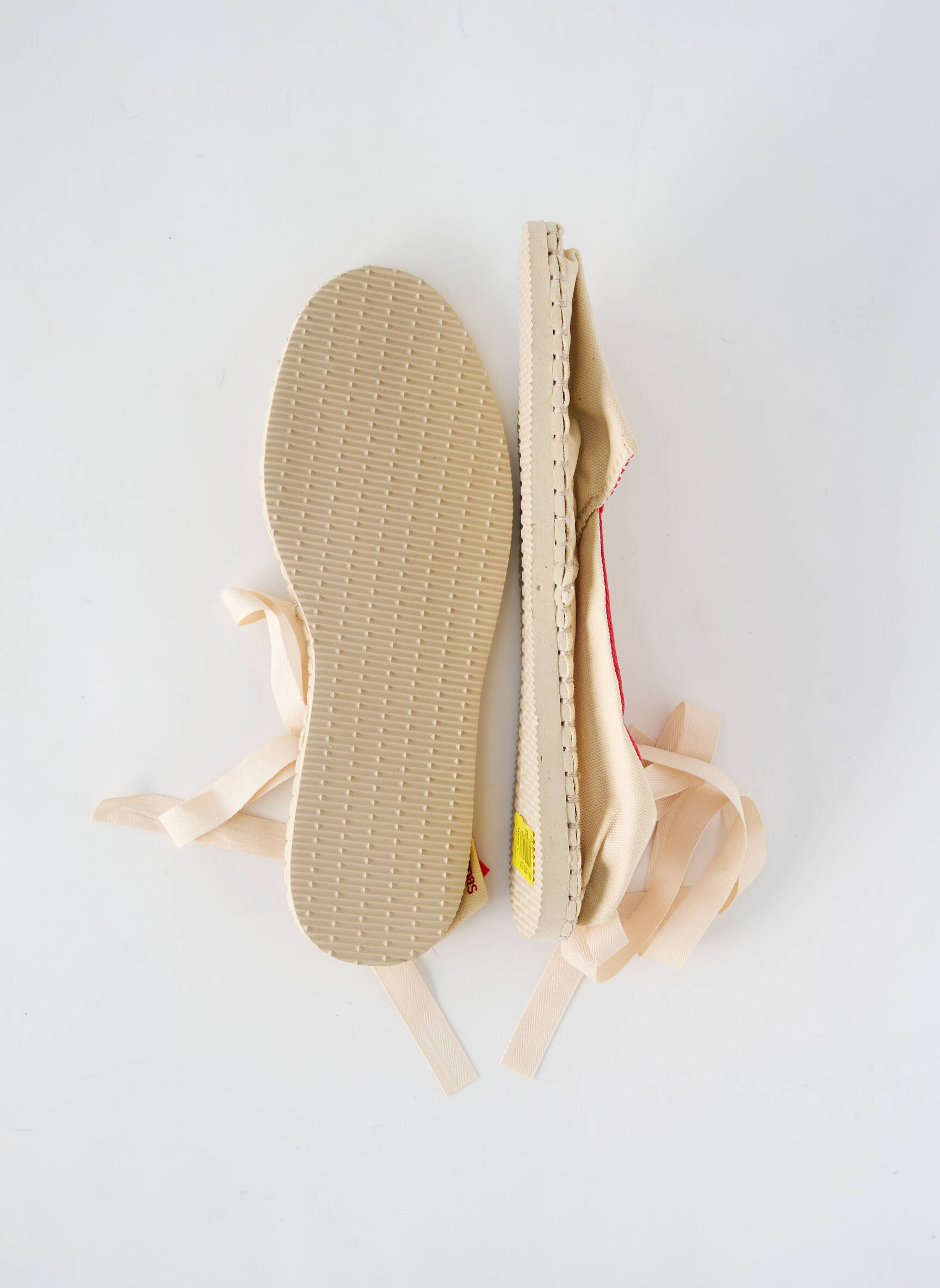 Espadrilės šnervių uždarymas plokščias kulnas iki 3 cm bežinis HAVAIANAS moteris