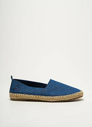 Espadrilės apvalus mygtukas plokščias kulnas iki 3 cm mėlyna ELEVEN PARIS moteris