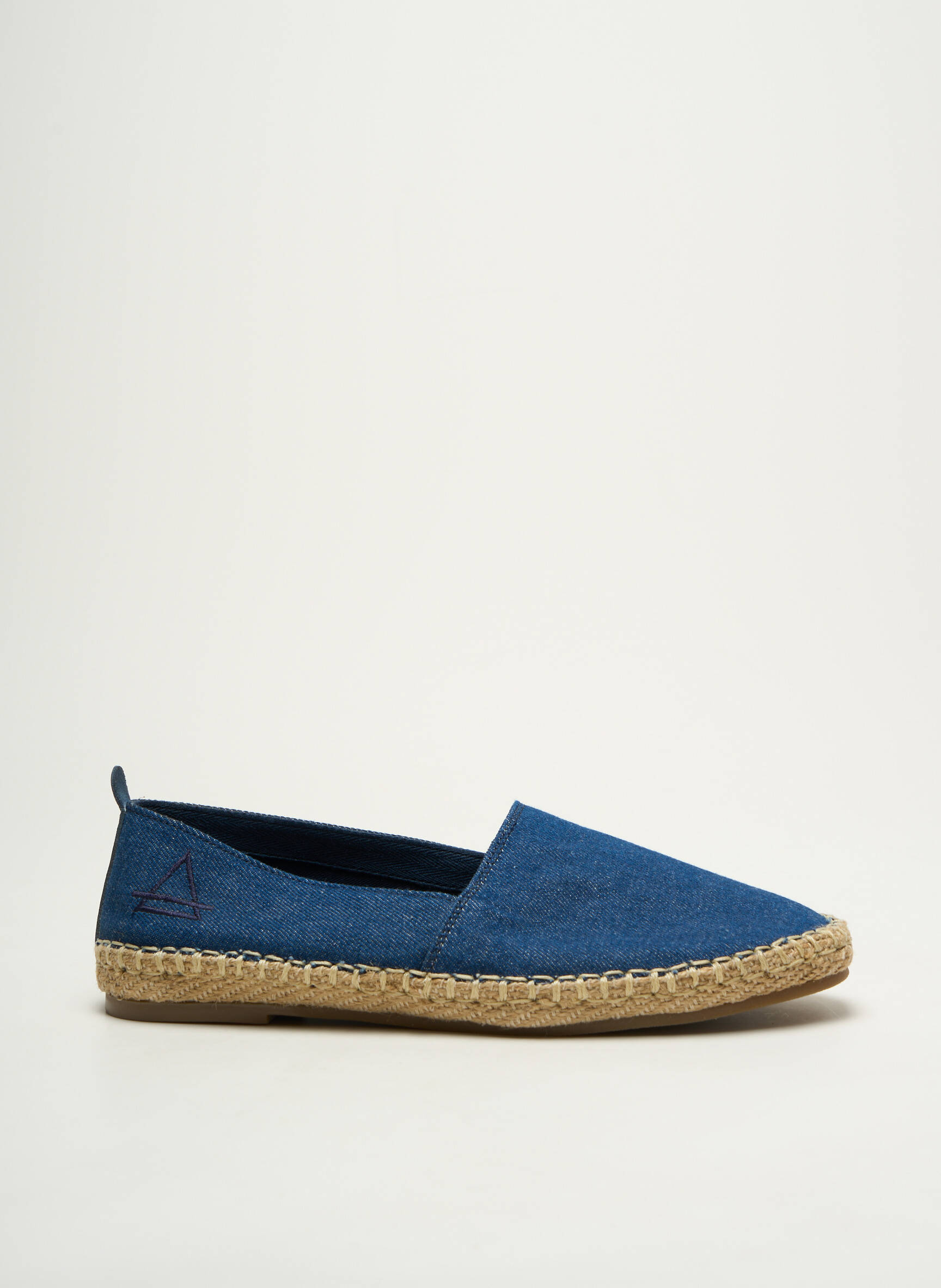 Espadrilės apvalus mygtukas plokščias kulnas iki 3 cm mėlyna ELEVEN PARIS moteris