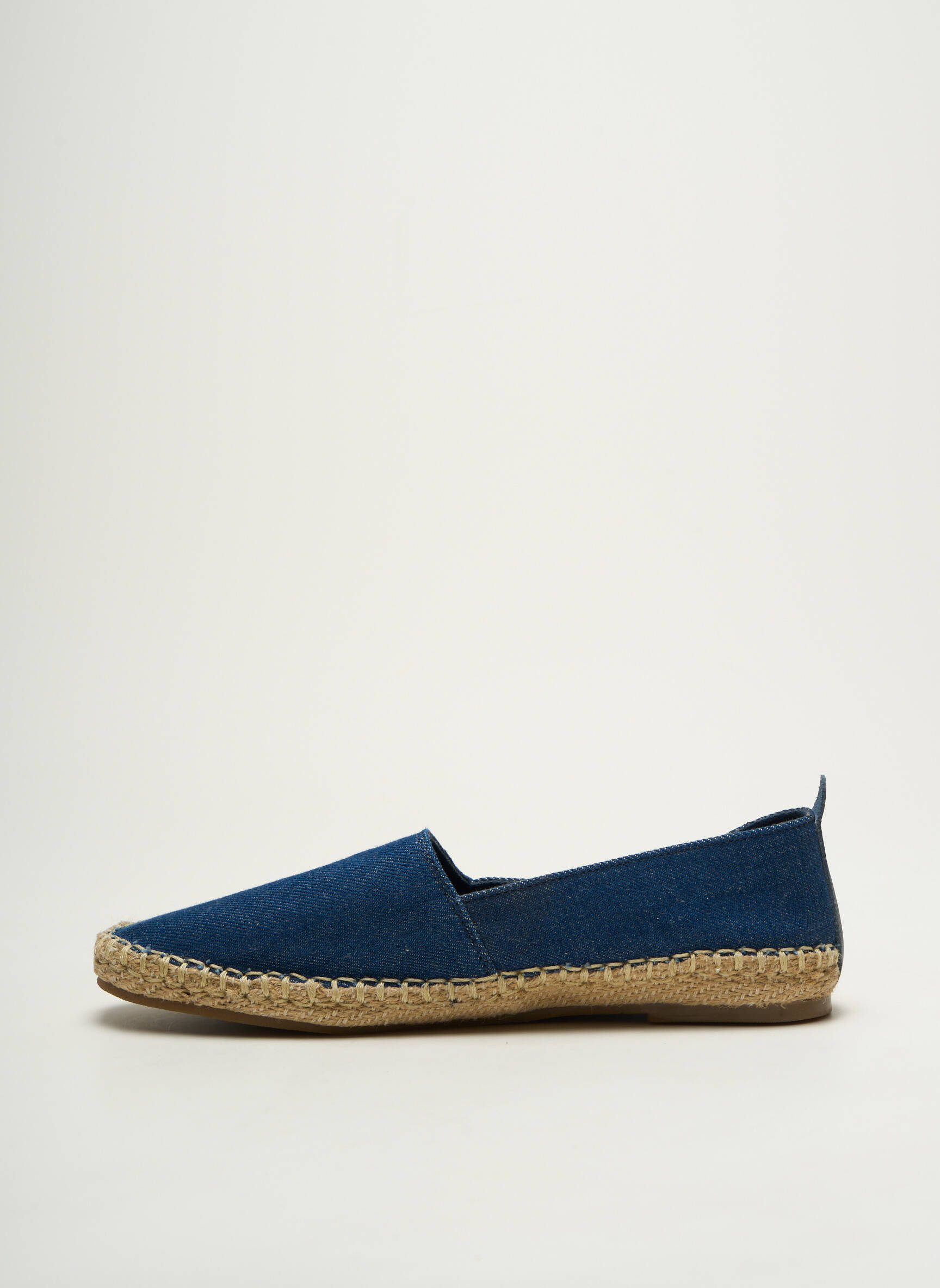 Espadrilės apvalus mygtukas plokščias kulnas iki 3 cm mėlyna ELEVEN PARIS moteris
