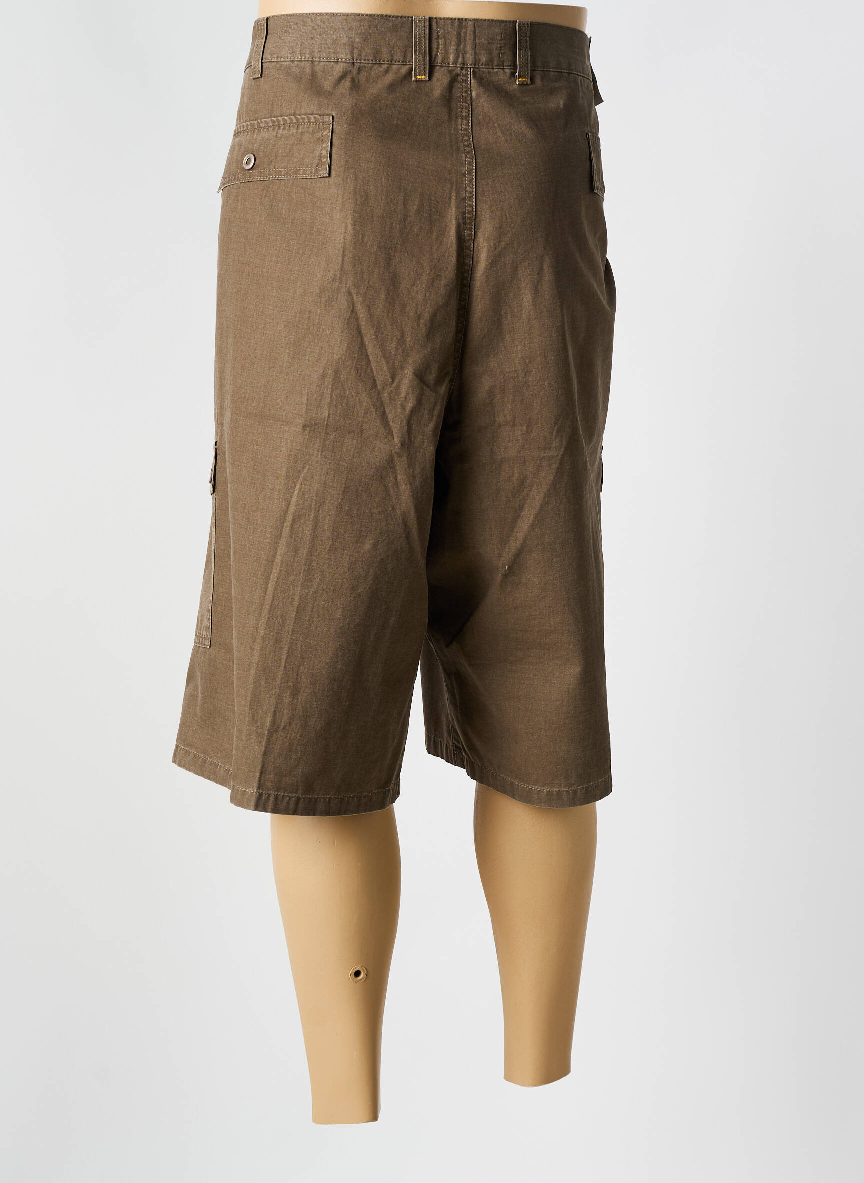 Bermudas tiesi kirpimas rudas PIONIER vyras