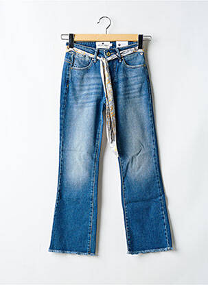Bootcut džinsai aukšta talija aukšta talija mėlyna FREEMAN T.PORTER moteris