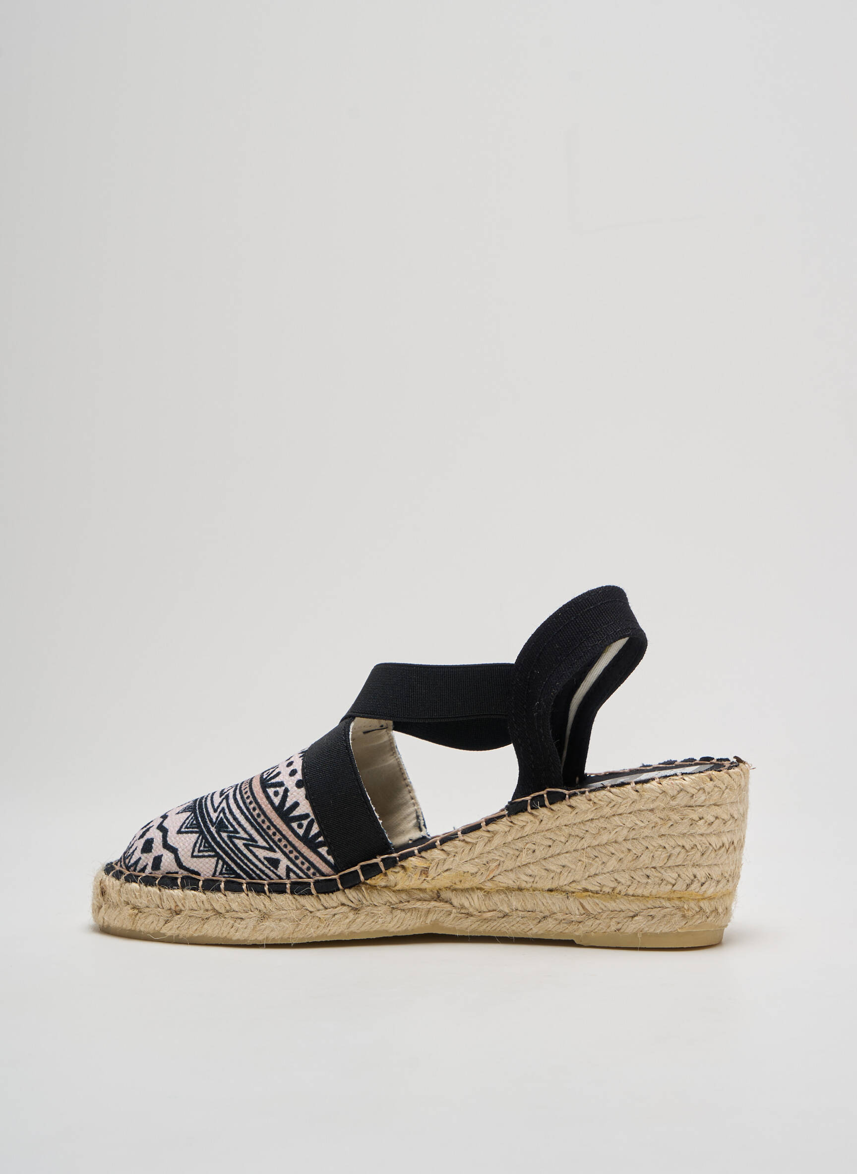 Espadrilės apvalus mygtukas kulnas nuo 4 iki 6 cm bežinis ELUE PAR NOUS moteris