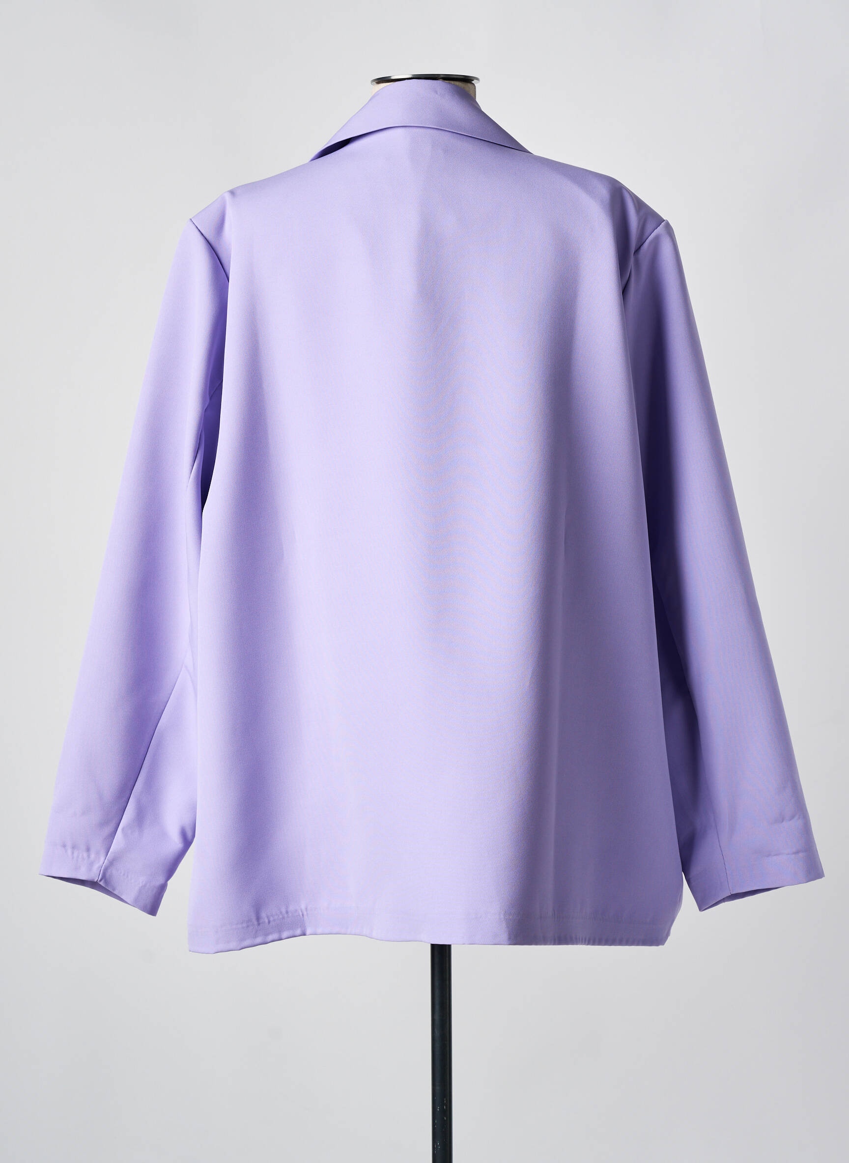 Švarkas netikros kišenės violetinis NEW COLLECTION moteris