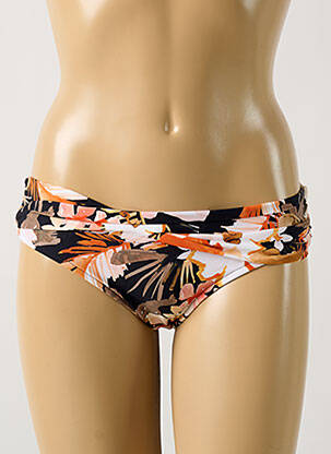 Maudymosi kelnaitės gėlių raštas kelnaitės oranžinė SEAFOLLY moteris