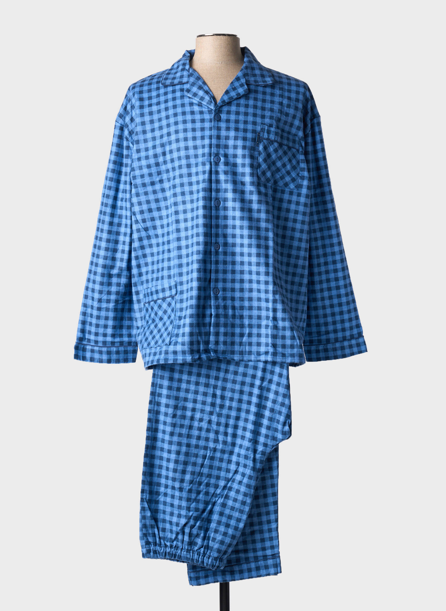 Pižama tiesi iškirptė mėlyna OUTFITTER vyras