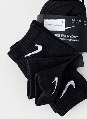 Kojinės puskojinės forma juodas NIKE vyras