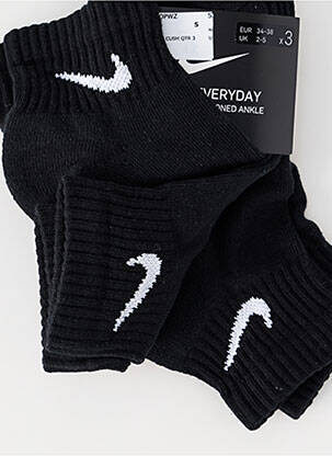 Kojinės puskojinės forma juodas NIKE vyras