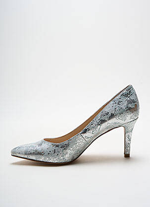 Aukštakulniai satino audinys kulnas nuo 7 iki 9 cm sidabrinė I LOVE SHOES moteris