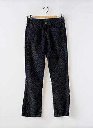 Tiesi kelnė uždarymas su užtrauktuku po mygtuku uždengimu pilka DENIM STUDIO moteris