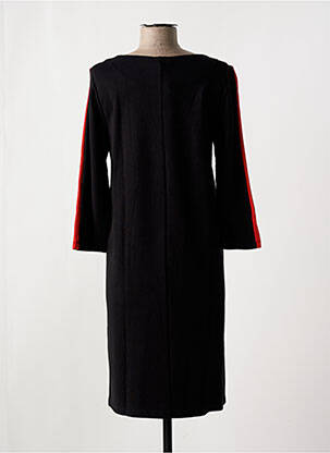 Pusilgių suknelė 3/4 rankovės 3/4 rankovės juodas STREET ONE moteris