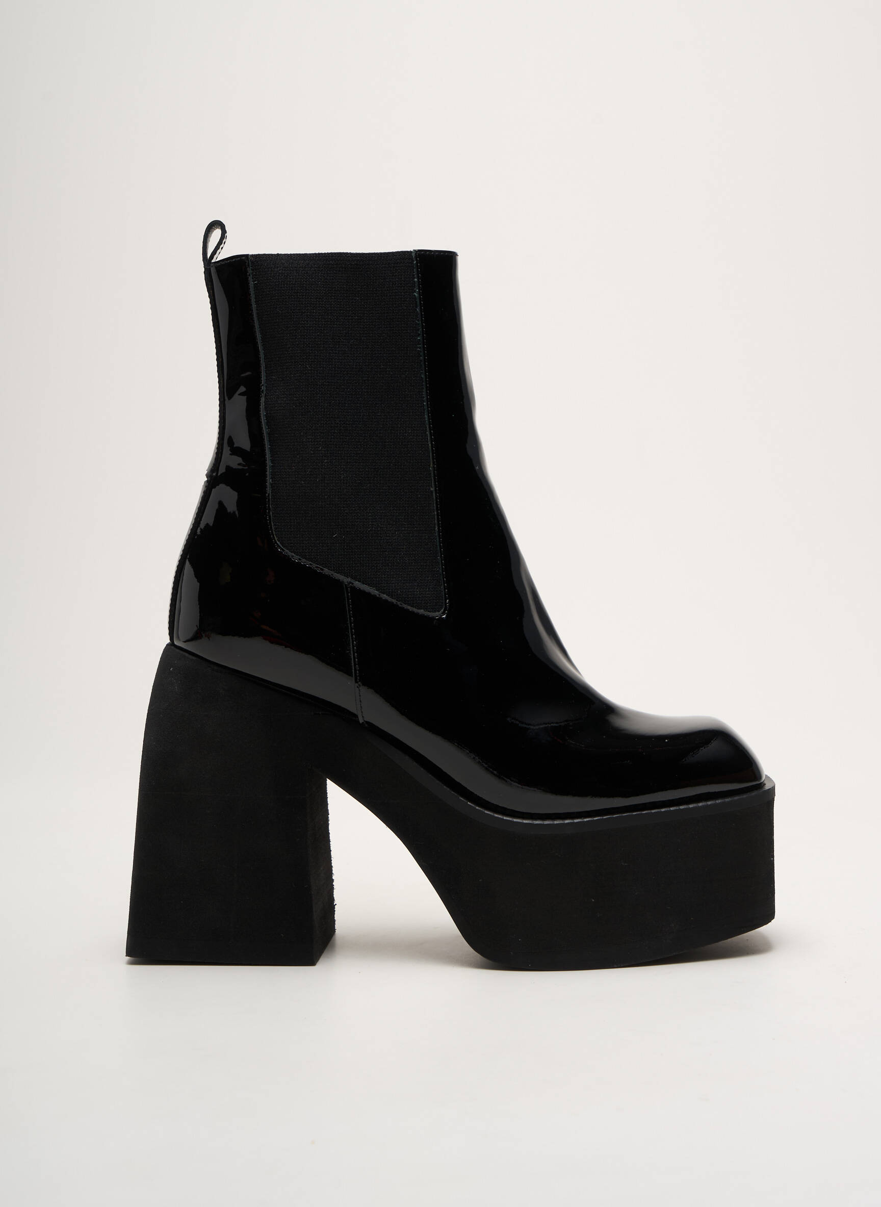 Batai/botai lygus medžiaga 10 cm ir daugiau aukštakulniai juodas NODALETO moteris