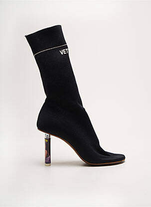 Batai/botai apvalus mygtukas kulnas nuo 7 iki 9 cm juodas VETEMENTS moteris