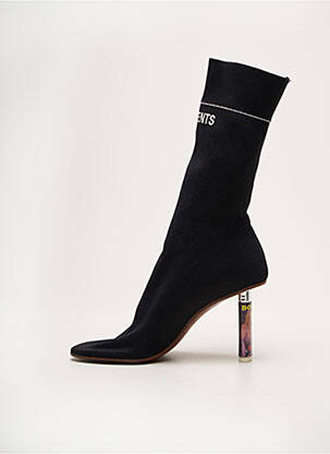 Batai/botai apvalus mygtukas kulnas nuo 7 iki 9 cm juodas VETEMENTS moteris