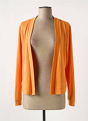Kimono striukė ilgos rankovės oranžinė MORE & MORE moteris