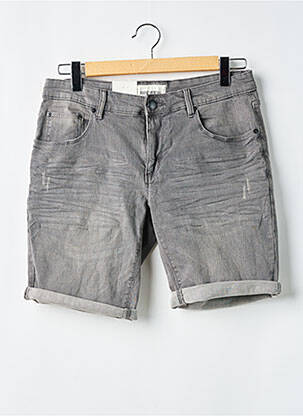 Bermudas denimo audinys normala dydis pilka SHINE ORIGINAL vyras