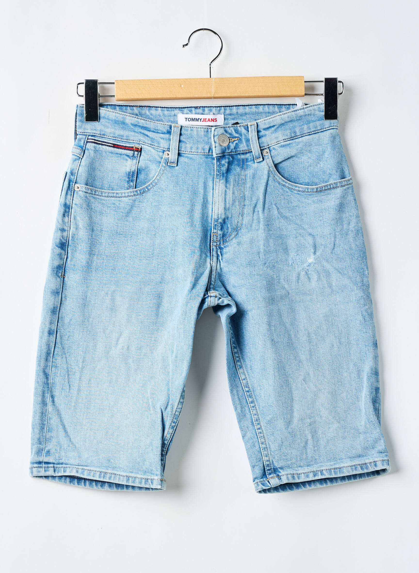 Bermudas denimo audinys normala dydis mėlyna TOMMY HILFIGER vyras