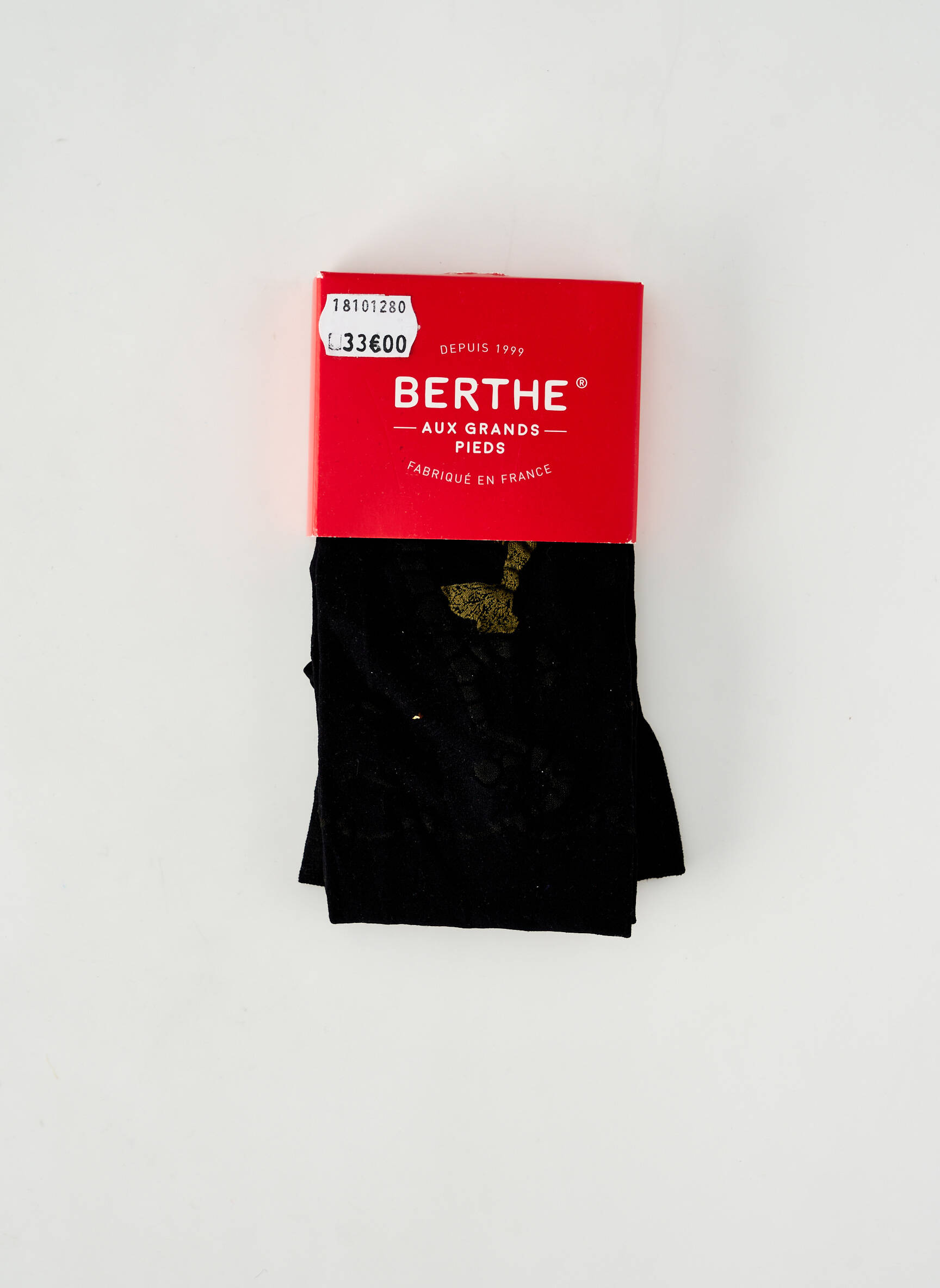 Kojinės fantazijos raštas žalias BERTHE AUX GRANDS PIEDS moteris